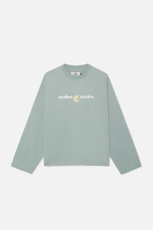 Light Green Ibiza Not Again Scuffers Sweatshirt