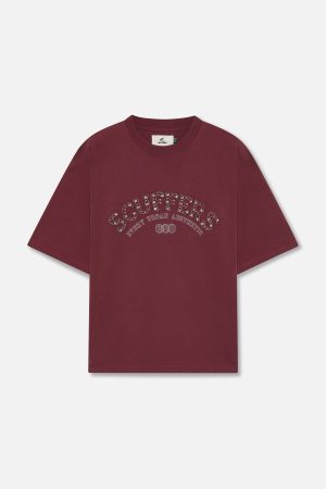 Burgundy Chief Scuffers T-Shirt