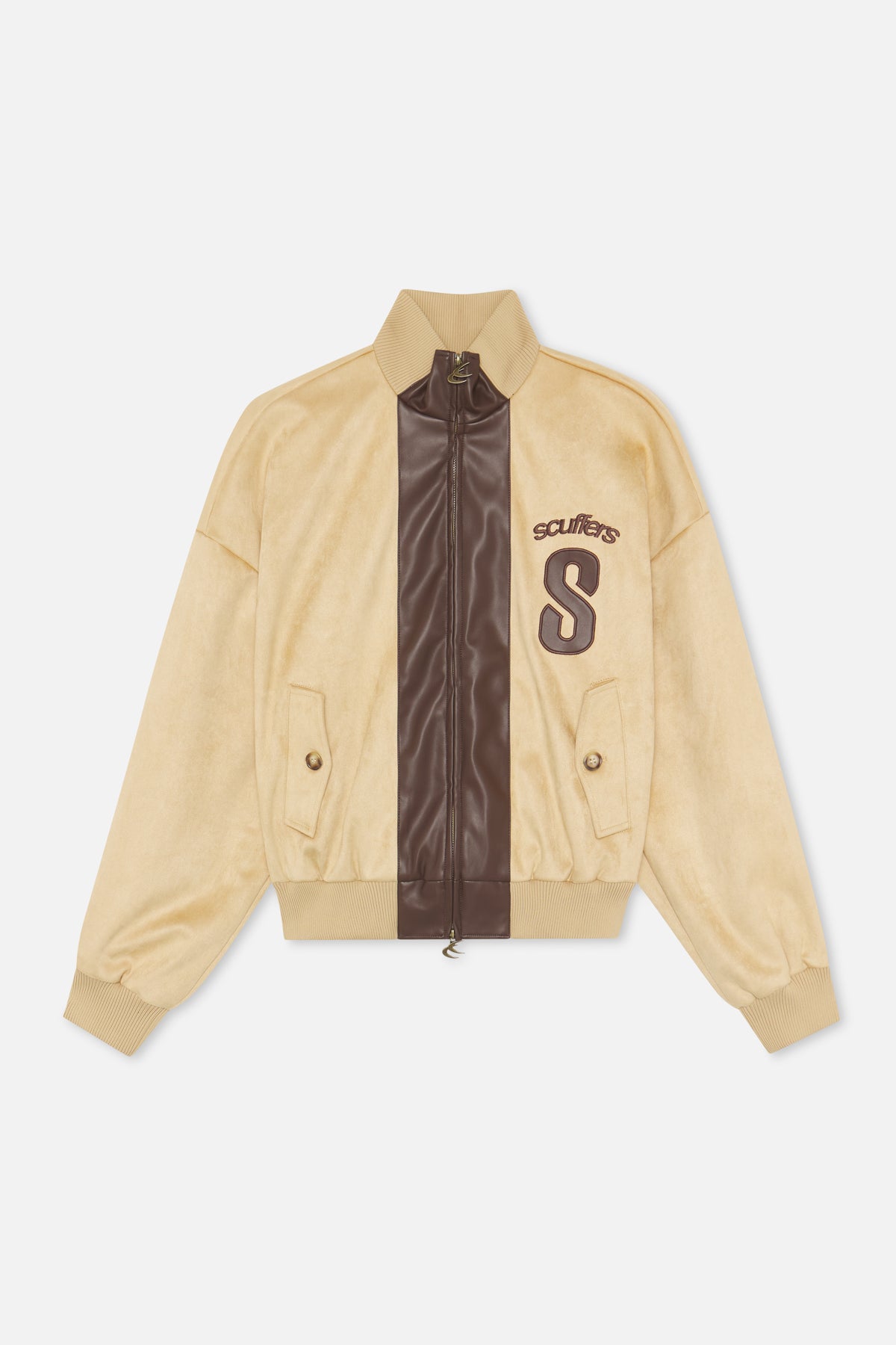 Scuffers Pool Beige Zipper Scuffers Pool Beige Zipper