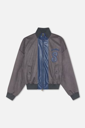 Scuffers Pool Navy Zipper