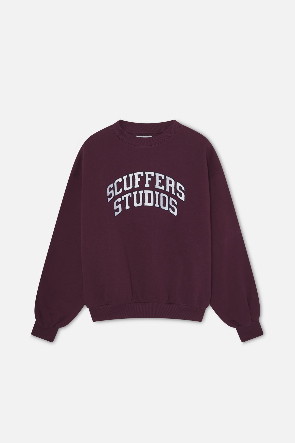 Scuffers Burgundy Semi Crewneck-99c3-4bc7-a085-09b2e286cc7d (1) Scuffers Burgundy Semi Crewneck