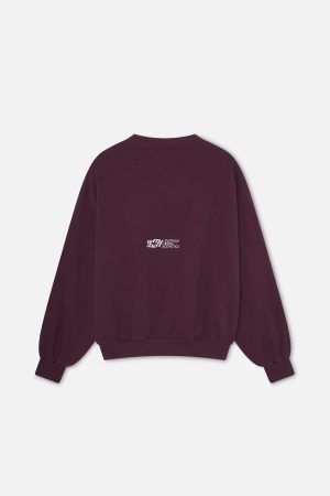 Scuffers Burgundy Semi Crewneck