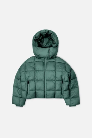 Scuffers Outerwear City Forest Green Padded Jacket