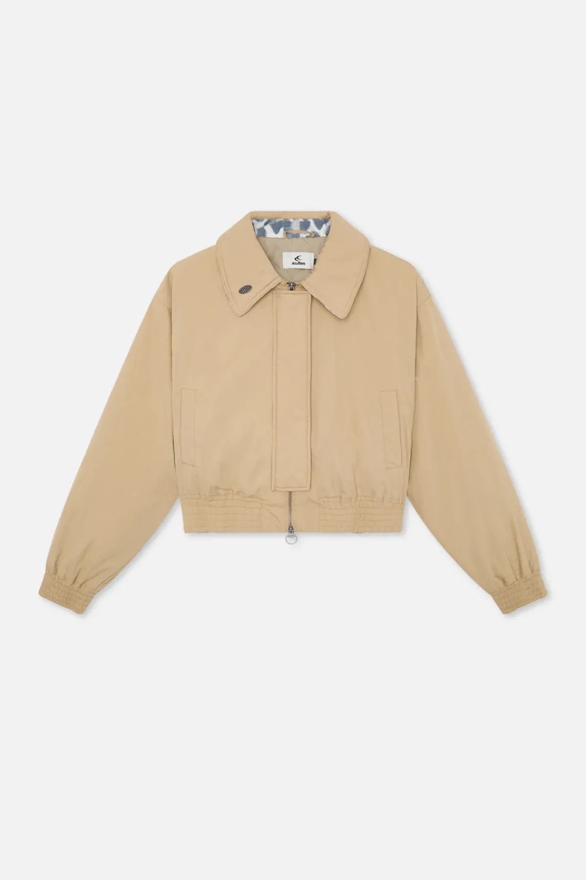 Scuffers Outerwear Ecru Classic Jacket Scuffers Outerwear Ecru Classic Jacket